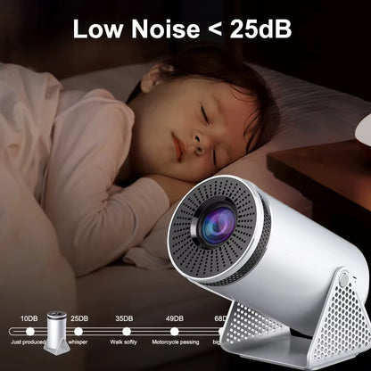 P300 Android Projector H713 Projetor 5G Wifi BT 250Ansi Cinema Home Keystone HDMI Proyector 1080P 4K Projector